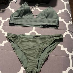 Two piece bikini worn twice
